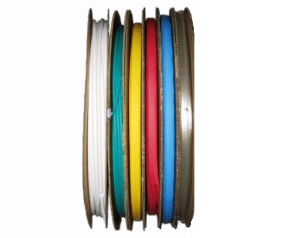 S2401 Größe 2,4mm Schrumpfschlauch ohne Kleber (1 x 150m Rolle)