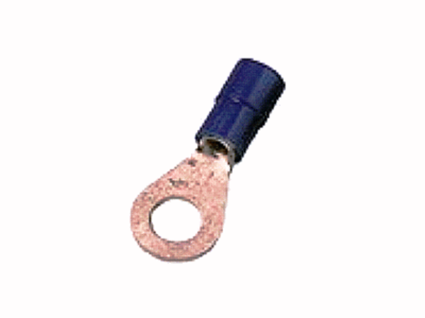 1,5mm²-2,5mm² (M5) PVC Ring Terminal BLUE (100 Pieces)