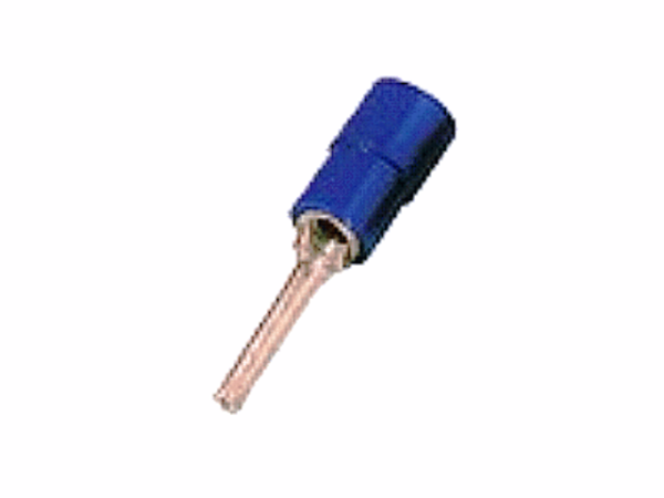 1,5mm²-2,5mm² PVC Stiftverbinder BLAU (100 Stück)