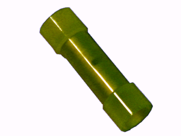 4mm²-6mm² NYLON Stoßverbinder GELB (100 Stück)