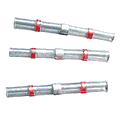 (45.560) Schrumpfschlauch Lötverbinder 0,5mm²-1,5mm² Rot mit Kleber Typ SSLV (100 Stück)