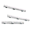 (45.559) Schrumpfschlauch Lötverbinder 0,1mm²-0,5mm² Transparent mit Kleber Typ SSLV (100 Stück)