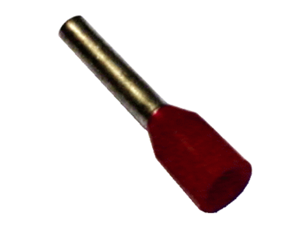 1,0mm² Aderendhülsen Rot (500 Stück)