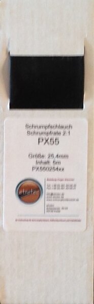 PX55 (2:1) 1,2mm/0,6mm MINIBOX Schrumpfschlauch (15m)