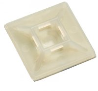 Klebe-/Schraubsockel Zweiweg 19mm x 19mm (100 Stück)